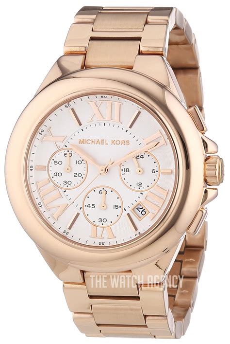 michael kors damenuhr mk5757 roségoldfarben chronograph camille|Michael Kors Camille Chronograph White Dial Rose Gold.